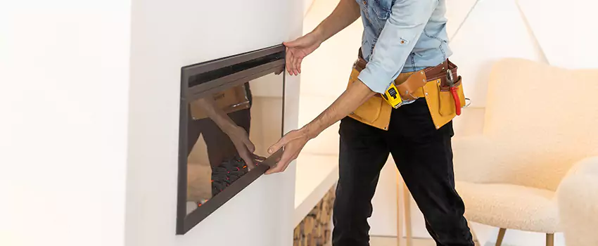 Metal Fireplace Installation in Red Wing, Minnesota