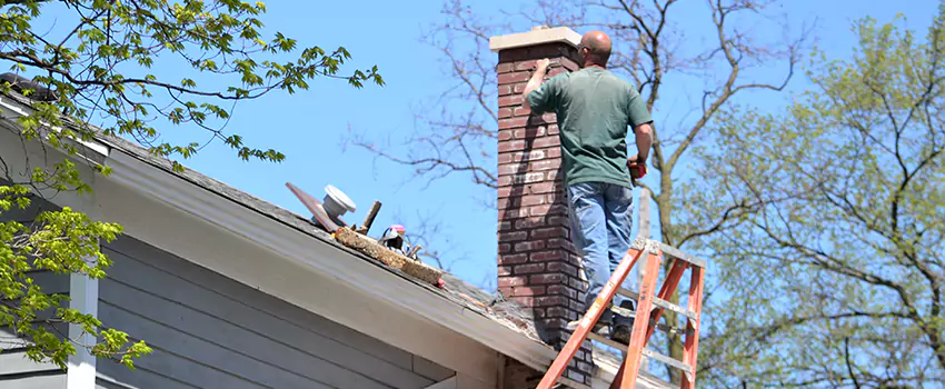 Vinyl and PVC Chimney Flashing Installation in Red Wing, MN