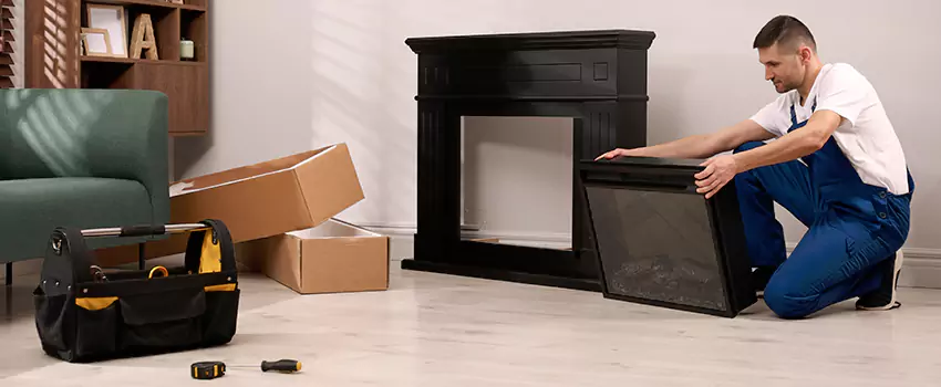 Old Rusted Metal Fireplace Repair And Replacement in Red Wing, MN